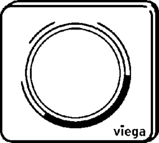 Viega Fertigbauset Visign for Style 13 8333.2 in verchromt