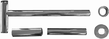Duravit Design Siphon Bronze Gebürstt