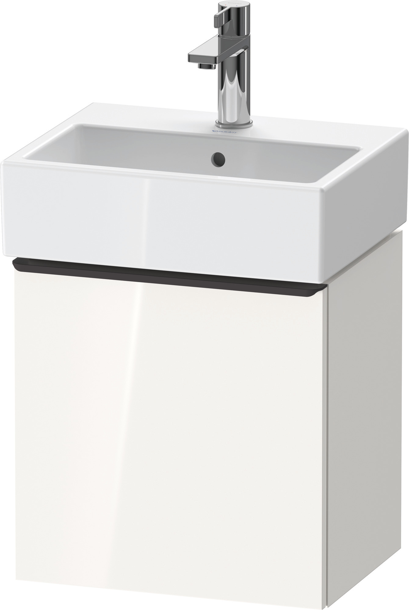 Duravit D-Neo WTU,Wdh,TA:LI,Tür:1,Gr:Dia.Schw 434x322x440mm,Weiß Hochglanz,Dekor