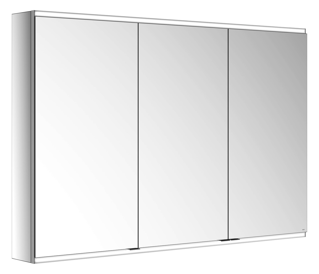 KEUCO Royal Modular 2.0 SPS, bel. 80031, Vorb,oSteckd,sb-elox,1400x900x160mm