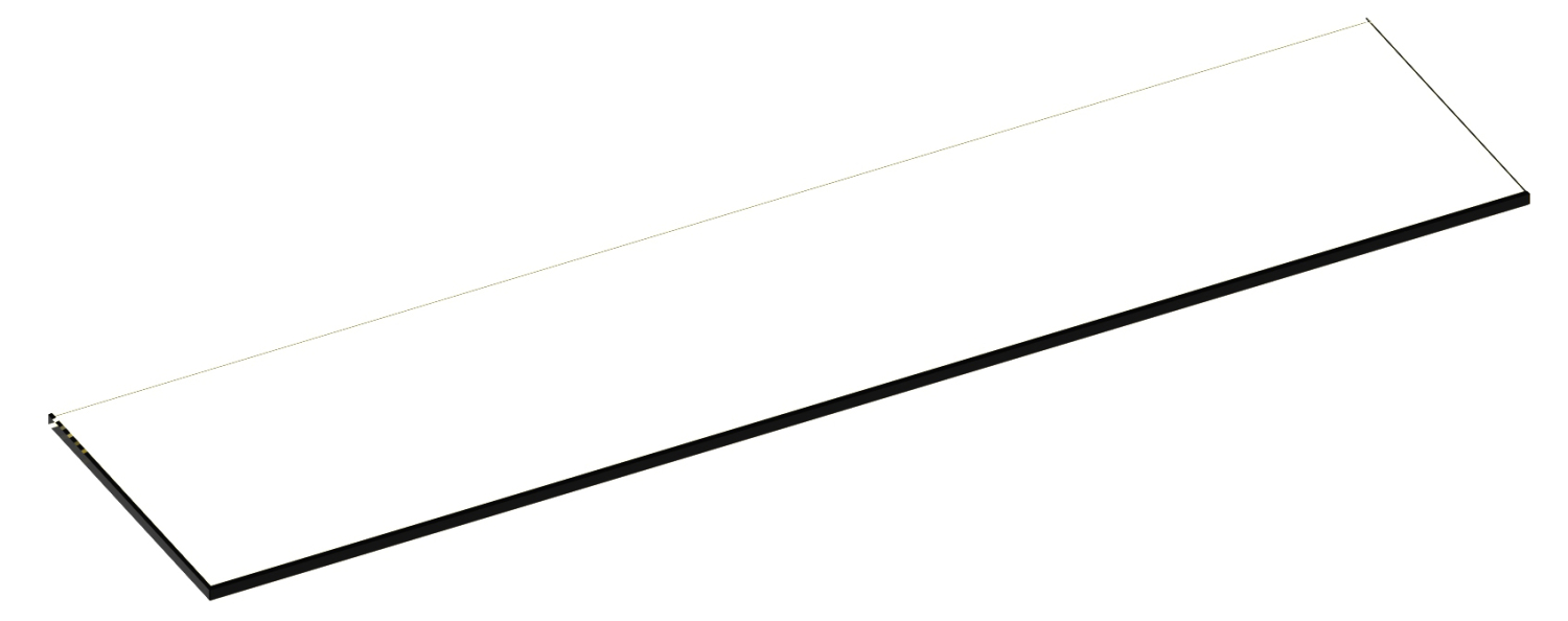 KEUCO Glasabl. Lumos Ersatzt.SPS 90110 li. 480x112x6mm