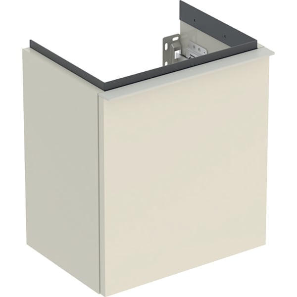 Geberit iCon Unterschrank für HWB, 1 Tür re 37x41,5x27,9cm, sandgrau