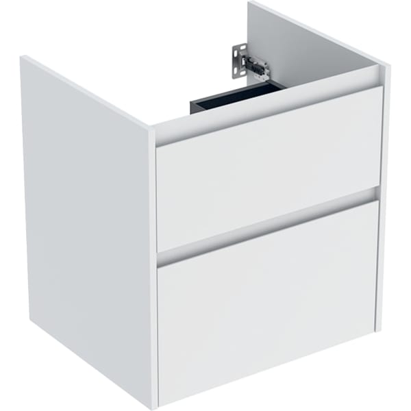Geberit Unterschrank für MWT, 2 Schubladen B:60cm, weiß matt