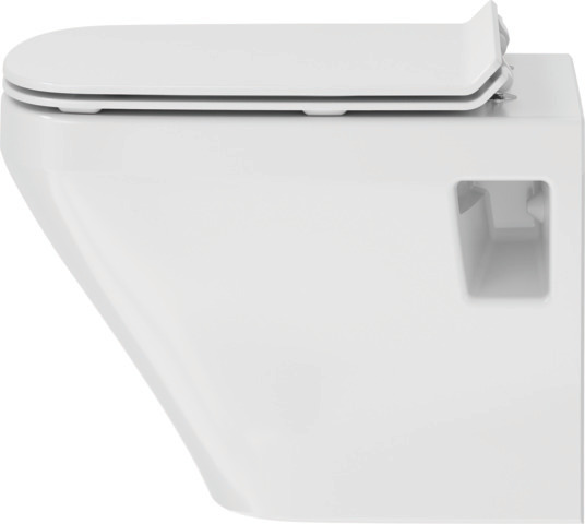 DU WC-Sitz DuraStyle ohne SoftClose Scharniere edelstahl, weiß