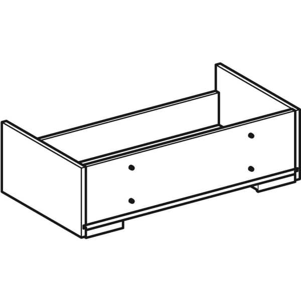 Geberit Schublade für iCon Unterschrank für HWB B:53cm