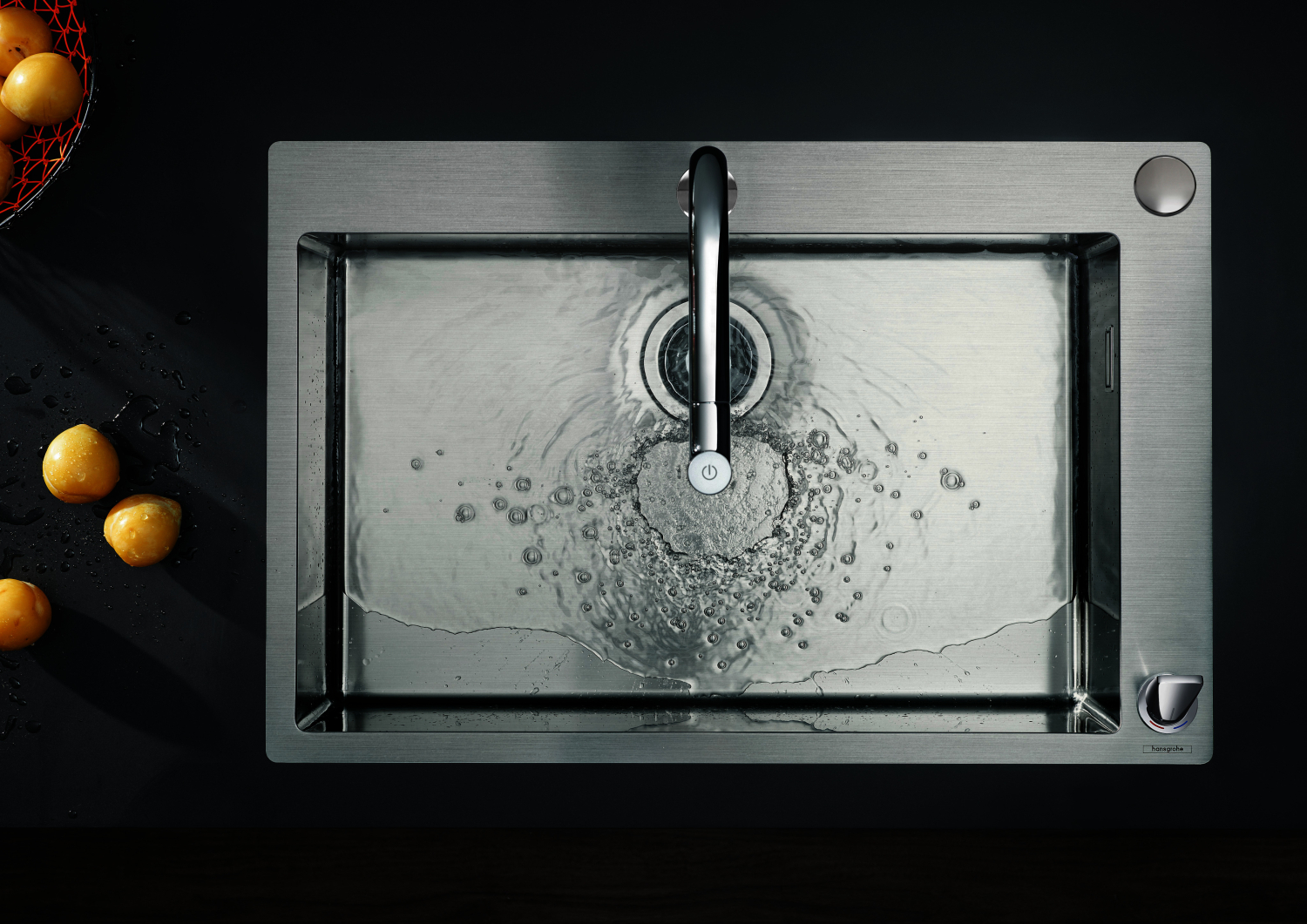 Hansgrohe 2-Loch SPTM 200 Metris Select M71 Ausziehbrause 2jet chrom