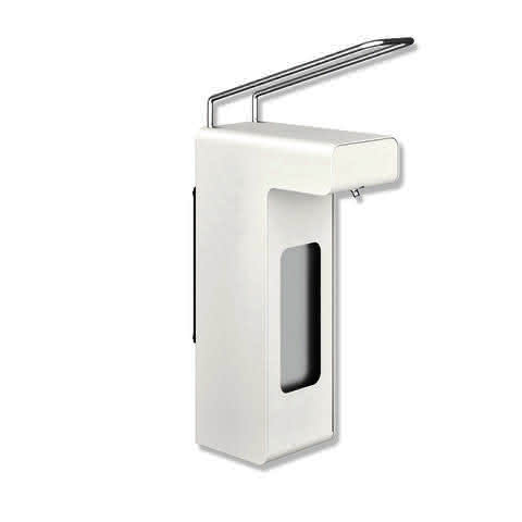 HEWI Desinfektions- und Seifenspender, 1.000 ml, signalweiß