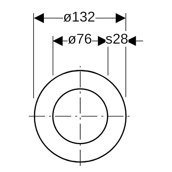 Geberit Rohrschott120 d56
