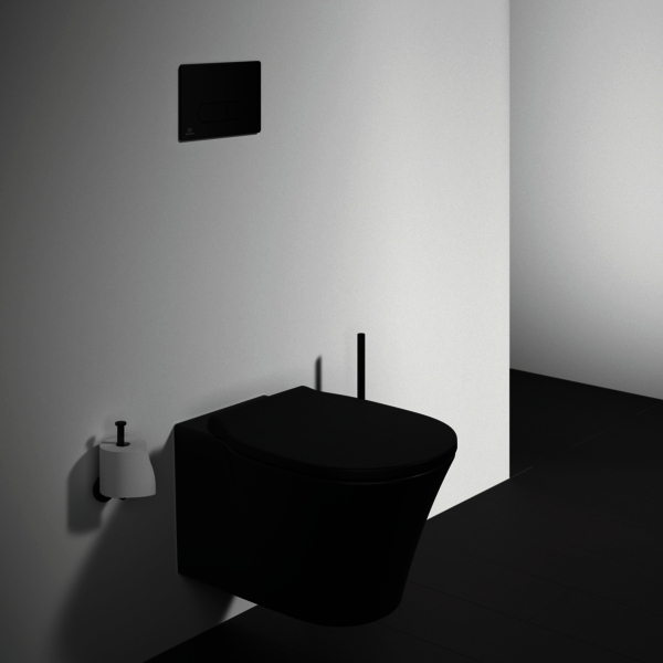 IS Wand-WC Connect Air Randlos 360x540x350mm Schwarz