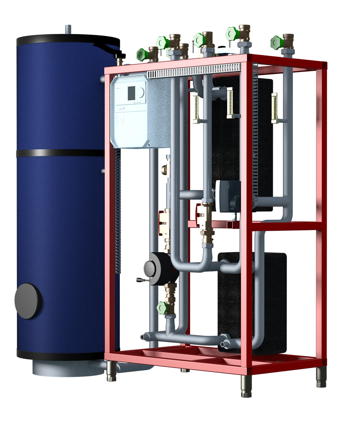 Danfoss TW TC-DL,315KW,TWE,ECL310,750 L TC-DL 0750, ECL,XB