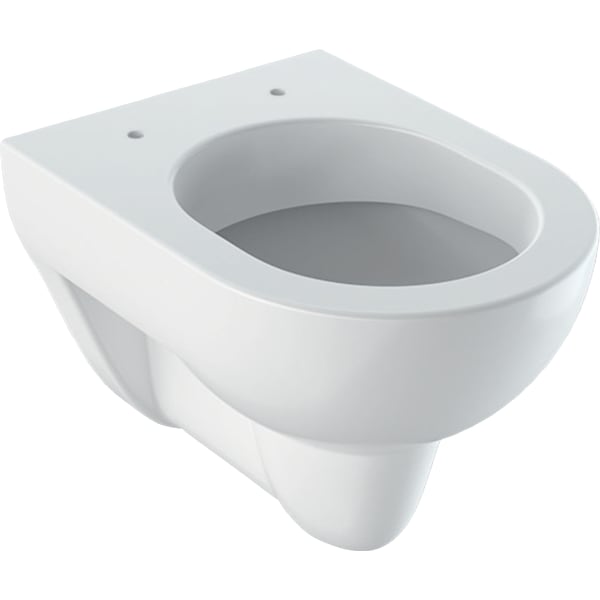 Geberit Renova Compact Wand-WC Tiefspüler verkürzte Ausladung 48cm, weiß, KeraTect