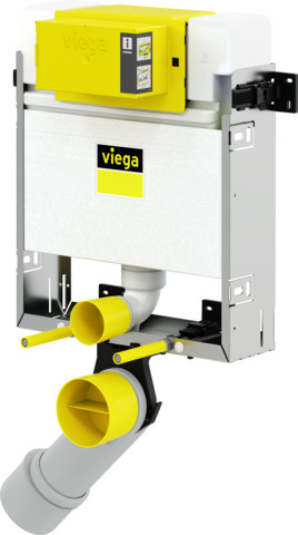 Viega WC Block 3L Prevista Pure 8516 in 820 mm Stahl verzinkt