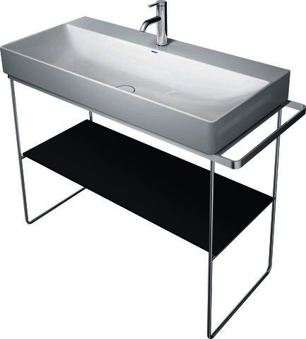 DU Glaseinleger in Metallkonsolen f. DuraSquare WT 235310, Schwarz