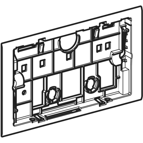 Geberit Sigma70 Befestigungsrahmen f. BetPl. eckig