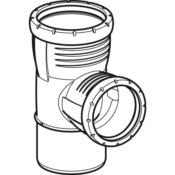 Geberit Silent-Pro Abzweig 87,5Gr d50/50