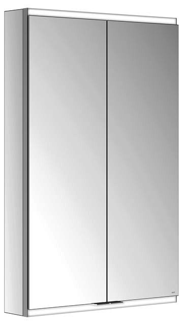 KEUCO Royal Modular 2.0 SPS, bel. 80021, Vorb,2Steckd,sb-elox,600x900x120mm