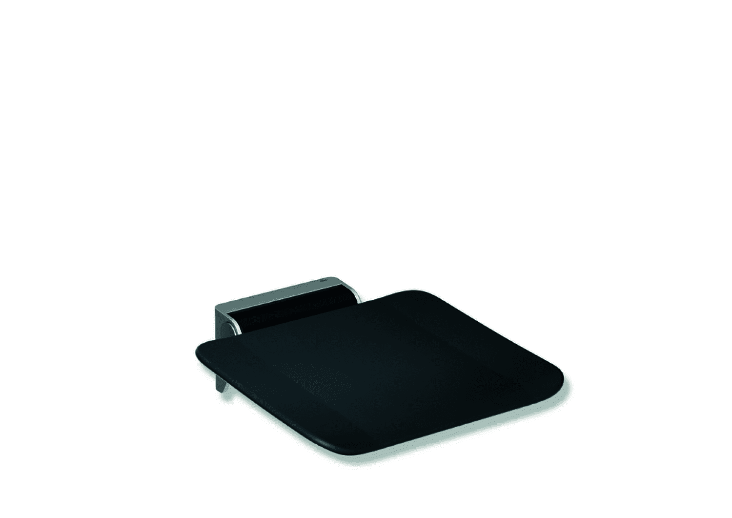 HEWI Klappsitz, 350x415mm, schliff, Sitzf. Kst. anthrazitgrau
