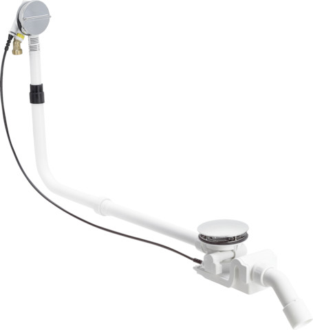 Viega Ab-und Überlauf Rotaplex Trio 6141.71 in 1070mmxDN40/50 verchromt