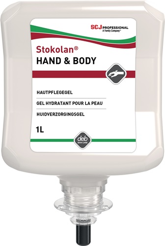 Hautpflegecreme Stokolan® Hand & Body 1l Lotion,parfümiert Kartusche SC JOHNSON Hautpflegecreme Stokolan® Hand & Body 1l Lotion,parfümiert Kartusche SC JOHNSON