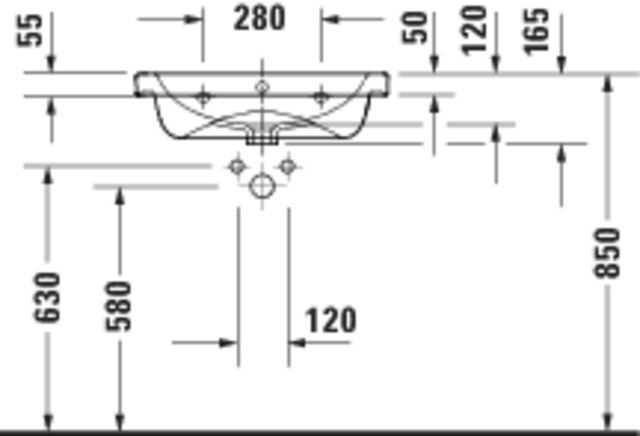 DU D-Code 2.0 WT 600x480mm,m.ÜL,m.HLB, Weiß HG