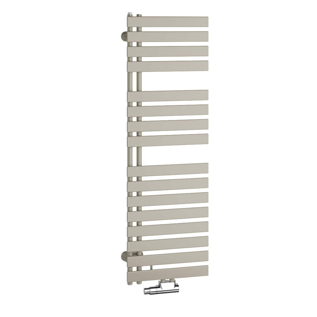 Kermi Credo Half flat,1400x450x37 QN=552 W,RAL 9016,Ausführung links