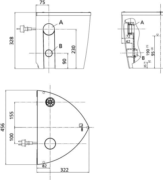 KSB Hebeanl. AmaDrainer Box Mini C Überflur, mit AmaDrainer 301 C