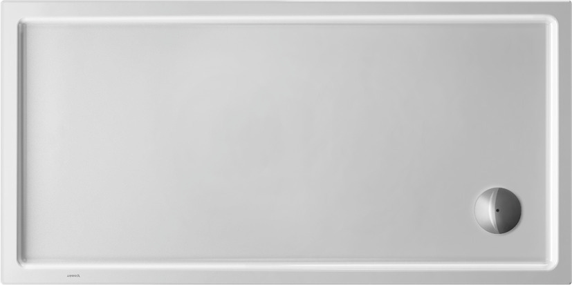 Duravit Starck Slimline Duschwanne, Rechteckig, 1400x700x55 mm, Weiß, Sanitä