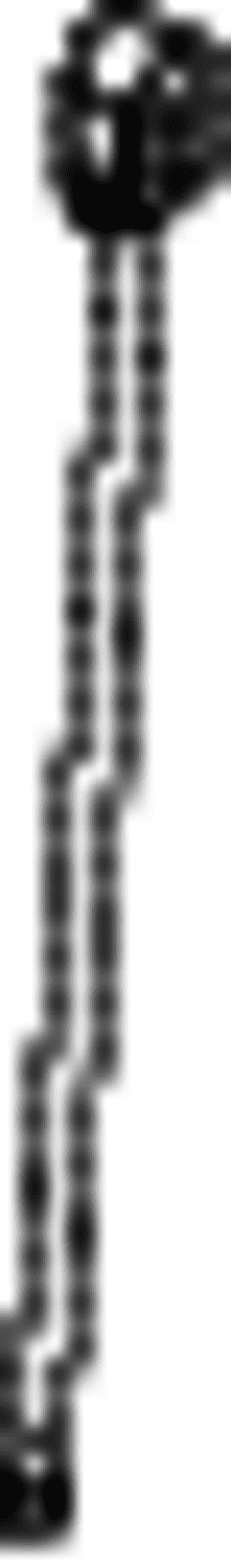 HEWI Bodenstütze f.SK-Griffe 805.50., L:607mm, Edst., Anb. farbig reinweiß