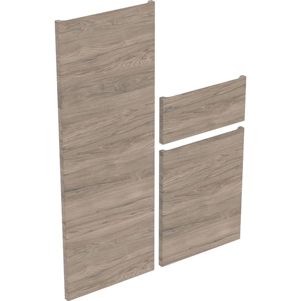 Geberit Schublade-/Front Set für Renova Plan Hochschrank B:39cm, Bj 2021, nussbaum