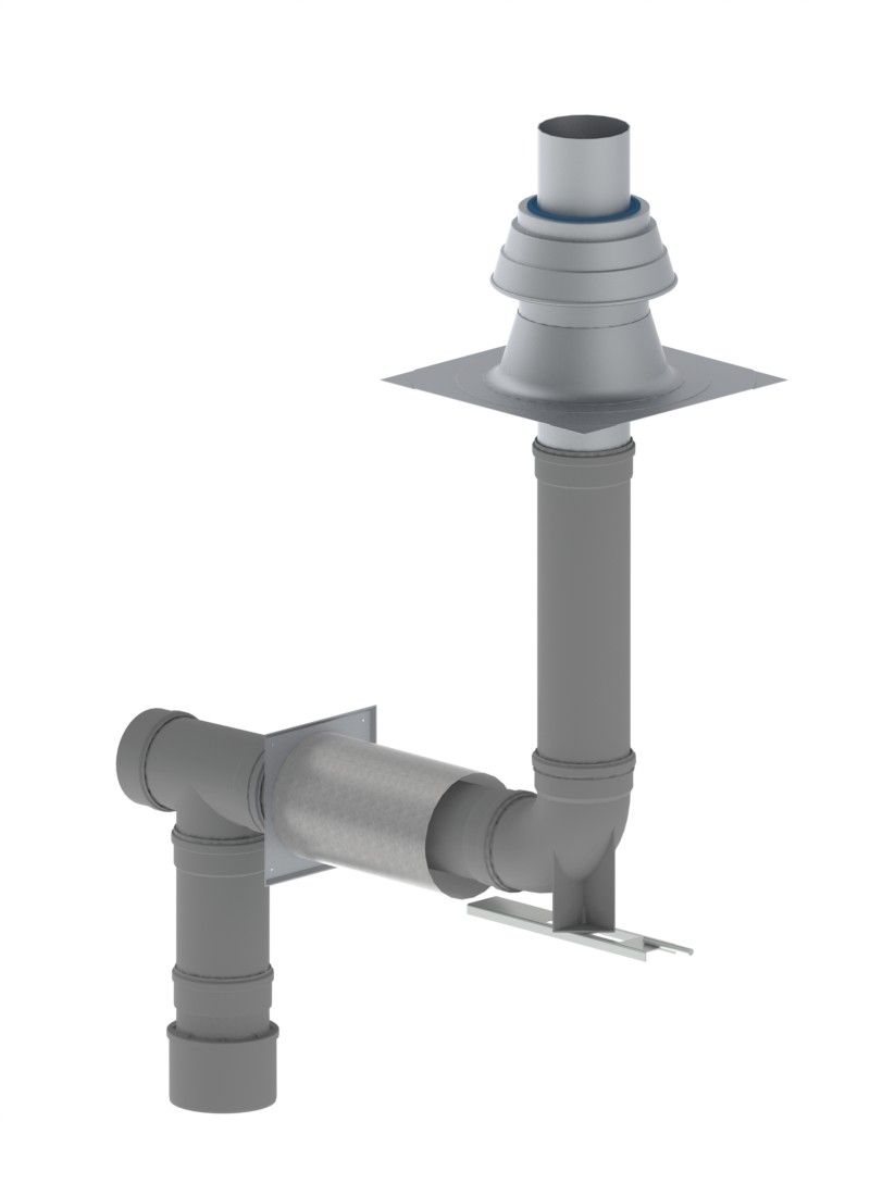 Remeha PPS-Grundbausatz RAS DN 130, Schacht