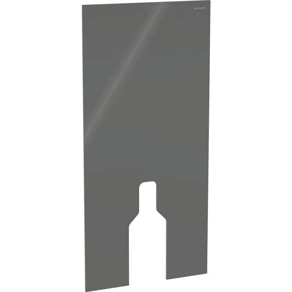 Geberit Frontverkleidung für Geberit Monolith für Stand-WC 101cm lava/Glas