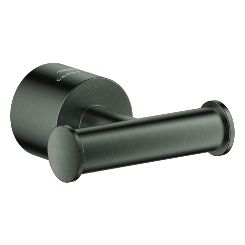 GROHE Bademantelhaken Atrio 40890 hard graphite gebürstet