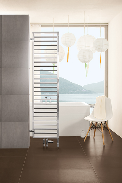 Zehnder Design-HK Subway SUB-130-045 Raumteiler 1261x30x450 Black Matt m.Fuß