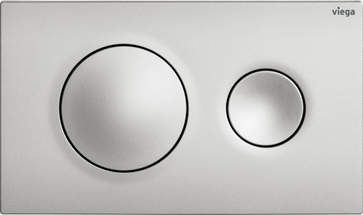 Viega WC Ausstellungsplatte VfS 20 8610.19 aus Kunststoff in edelmatt