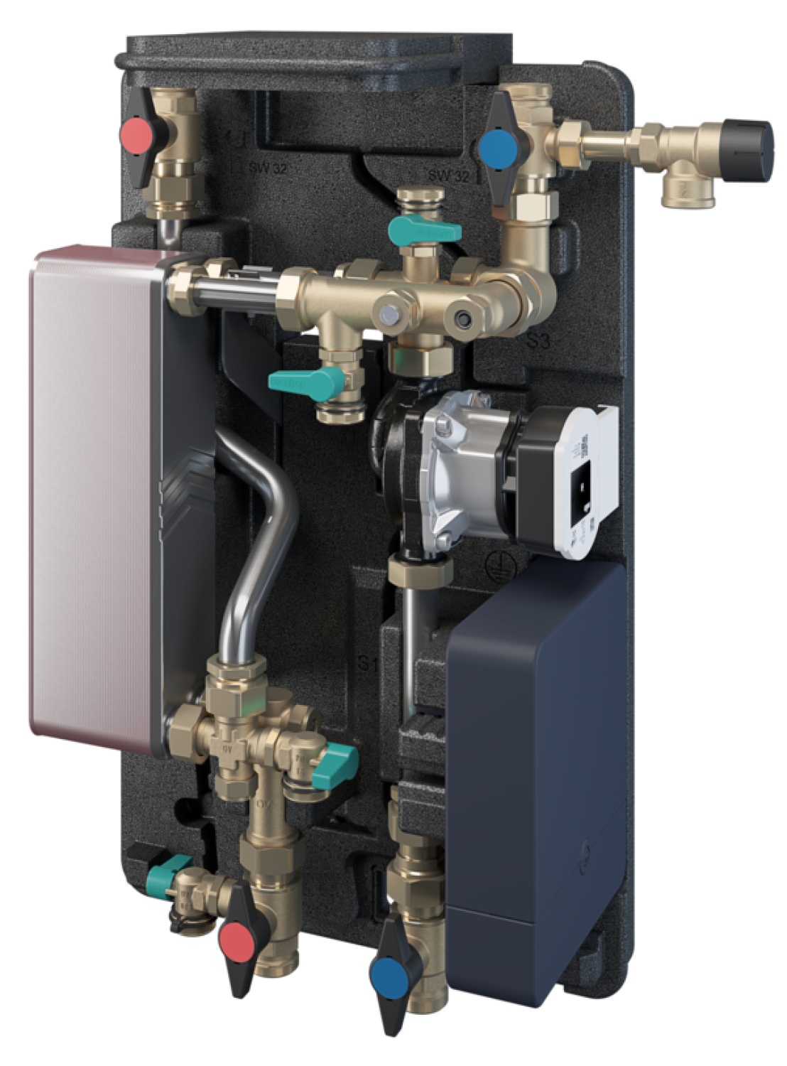 OVENTROP-Frischwasserstation Regumaq X-45, WÜ Sealix
