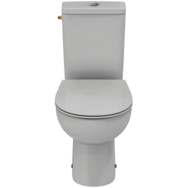 IS WC-Paket Eurovit m.Standtiefspül-WC Spülkasten Zulauf oben und WC-Sitz Weiß