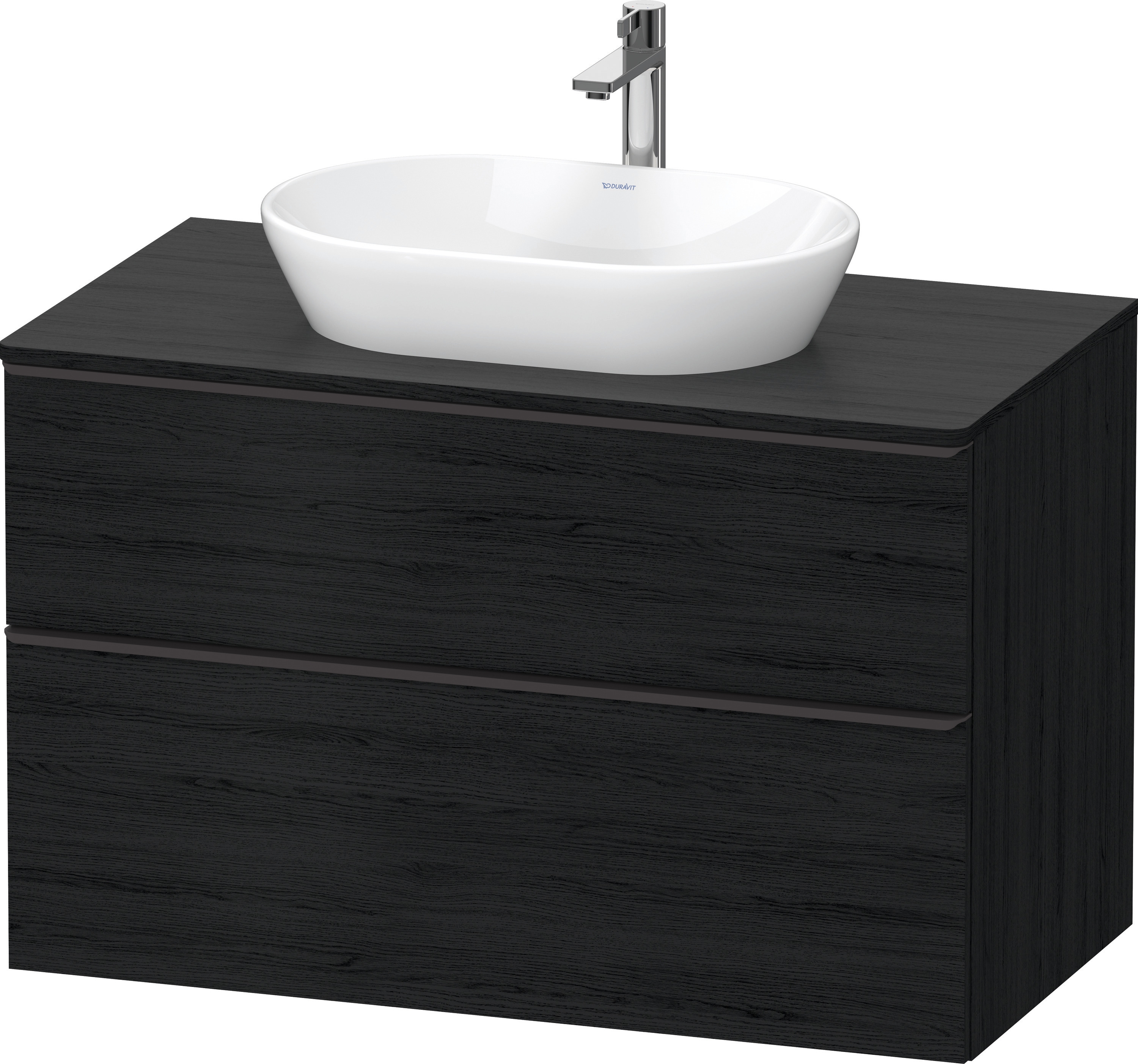 Duravit D-Neo,Kons-WTU,AZ:1,SBK:1,Gr:Dia Schw 1000x550x644mm,Wdh,Eiche Schwrz.Matt,Dek