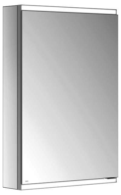 KEUCO Royal Modular 2.0 SPS, bel. 80001, Vorb,1Steckd,sb-elox,500x700x120mm