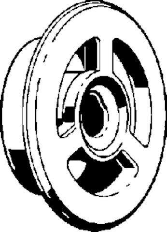 Viega Flansch 6154.108 in 68,4mm Kunststoff verchromt