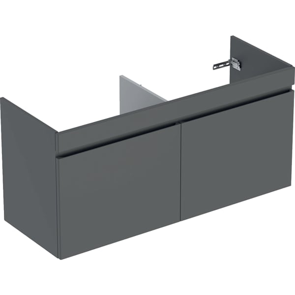 Geberit Renova Plan US f. DWT m. 2 Schubladen 2 Innenschubl., 122,6x60,6x44,6cm, lava