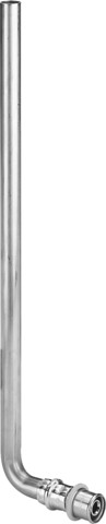 Viega HK-Anschlussbogen mit SC Sanfix P 2175.21P in 16x15x350mm Rg