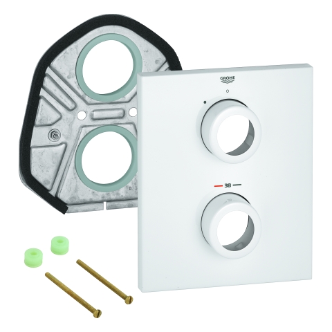 GROHE Rosette 47829 moon white
