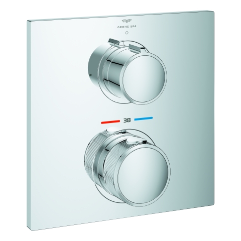 GROHE Thermostat Allure 19380_2 1 ASV FMS für Rapido SmartBox chrom