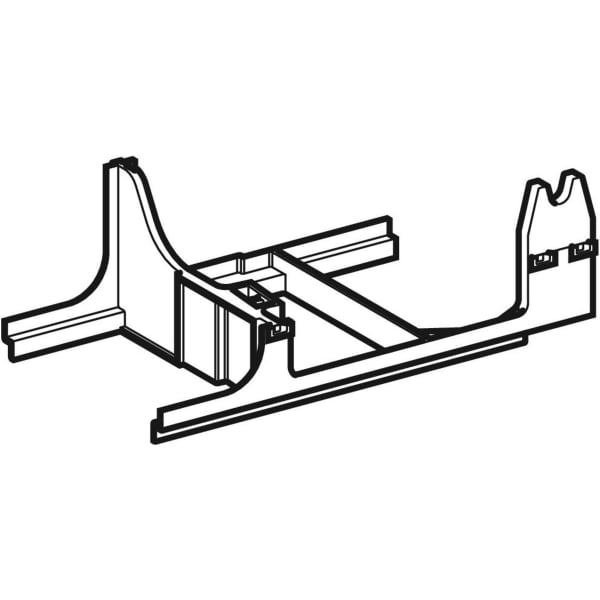 Geberit Konsole zu Geberit AP-SPK AP123