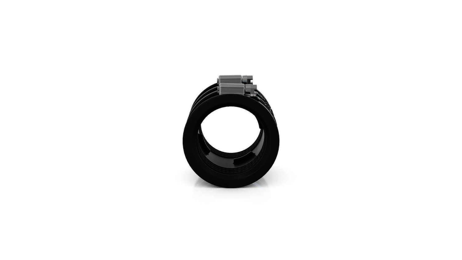 CR Schlauchadapter Typ 1 CDC 056 (48-56mm), bis 0,6 bar, EPDM / V2A CR Schlauchadapter Typ 1 CDC 056 (48-56mm), bis 0,6 bar, EPDM / V2A