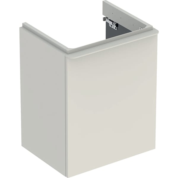 Geberit Smyle US für HWB, eckig, m. 1 Tür re 49,2x61,7x40,6cm, sand-grau