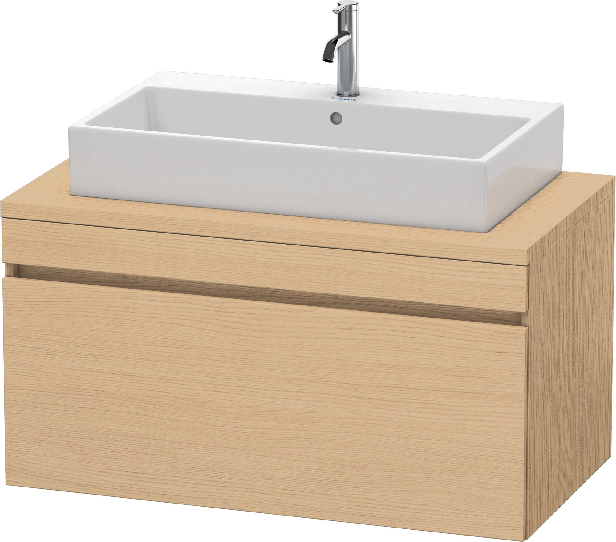 Duravit WTU DuraStyle f. Konsole 512x1000x548 1 Auszug, Eiche Natur