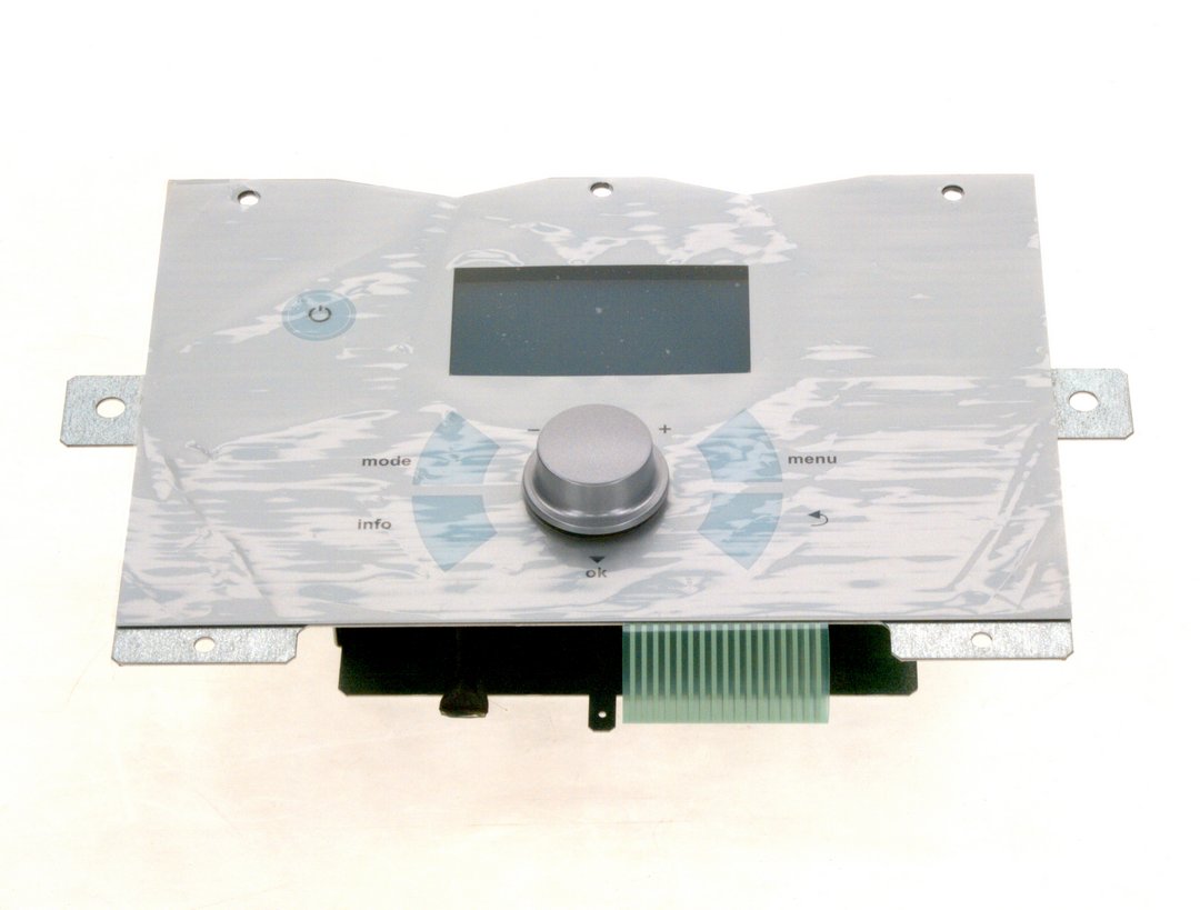 BOSCH Ersatzteil TTNR: 8738204558 Bedienfeld Jun HR 2.4.0