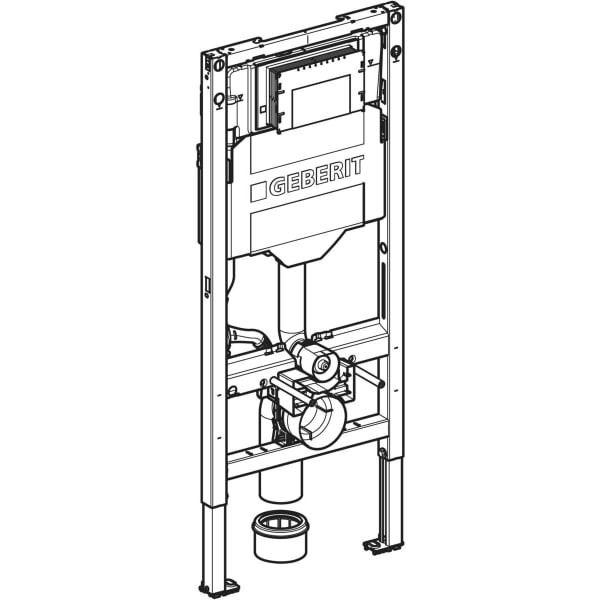 Geberit Duofix Element f. WWC, 112 cm Sigma UP-SPK 12cm, Power & Connect Box
