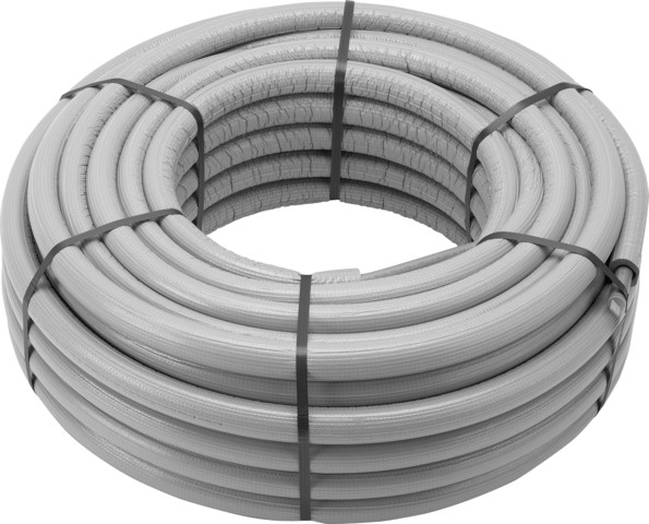 Viega Rohr Raxofix 5302.5 mit 9mm Dämmung in 16x2,2mm Kunststoff grau